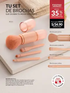 Vista previa de folleto Avon catálogo - Campaña 11 de la Avon válido desde 01/07/2026 | Página: 180 | Productos: Brocha, Maquillaje, Polvo