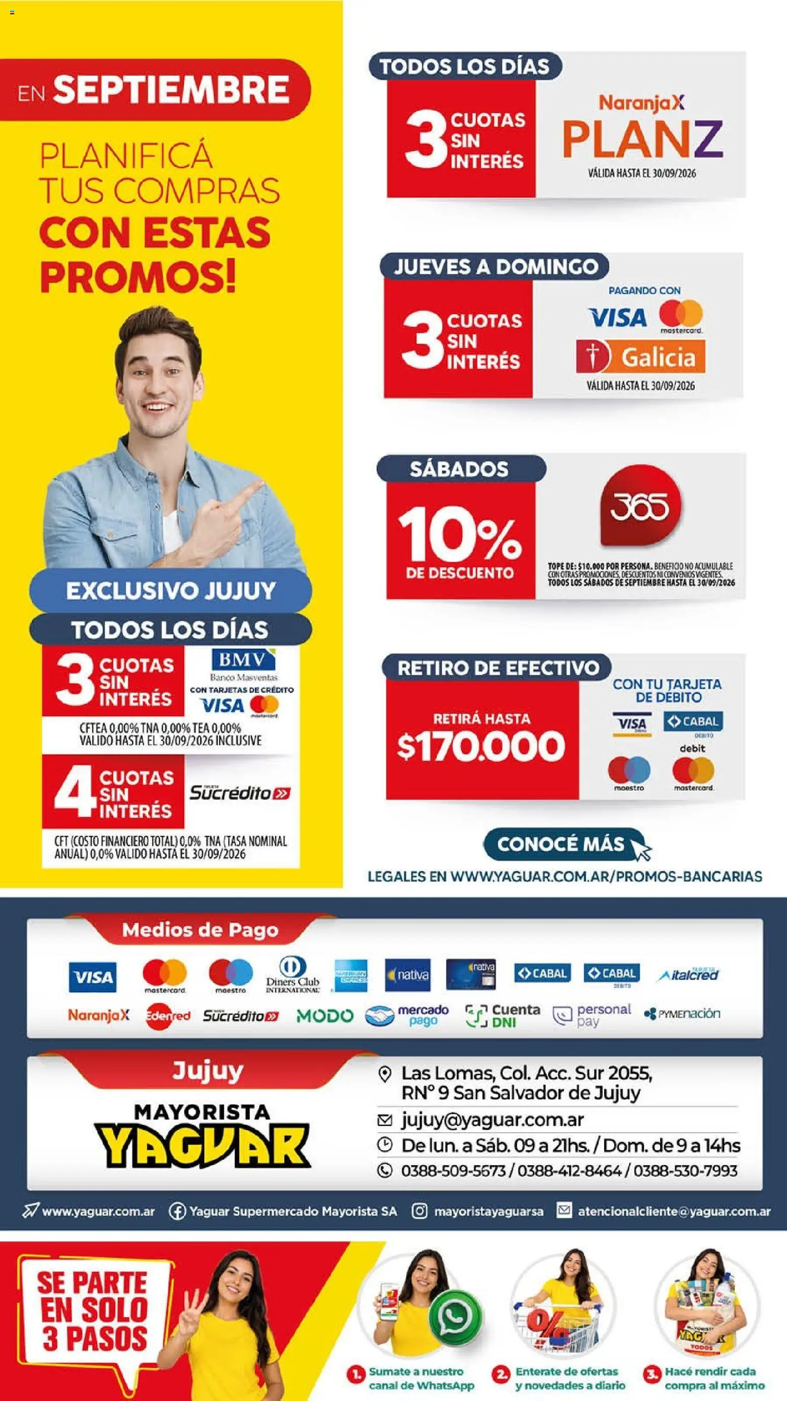 Yaguar - Oferta Semanal Jujuy │ válido desde el 07/09/2026 | Página: 22