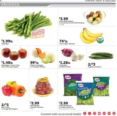 Preview of Fareway weekly ads valid from 04.05.2026 | Page: 8 | Products: Romaine, Apples, Cucumbers, Potatoes