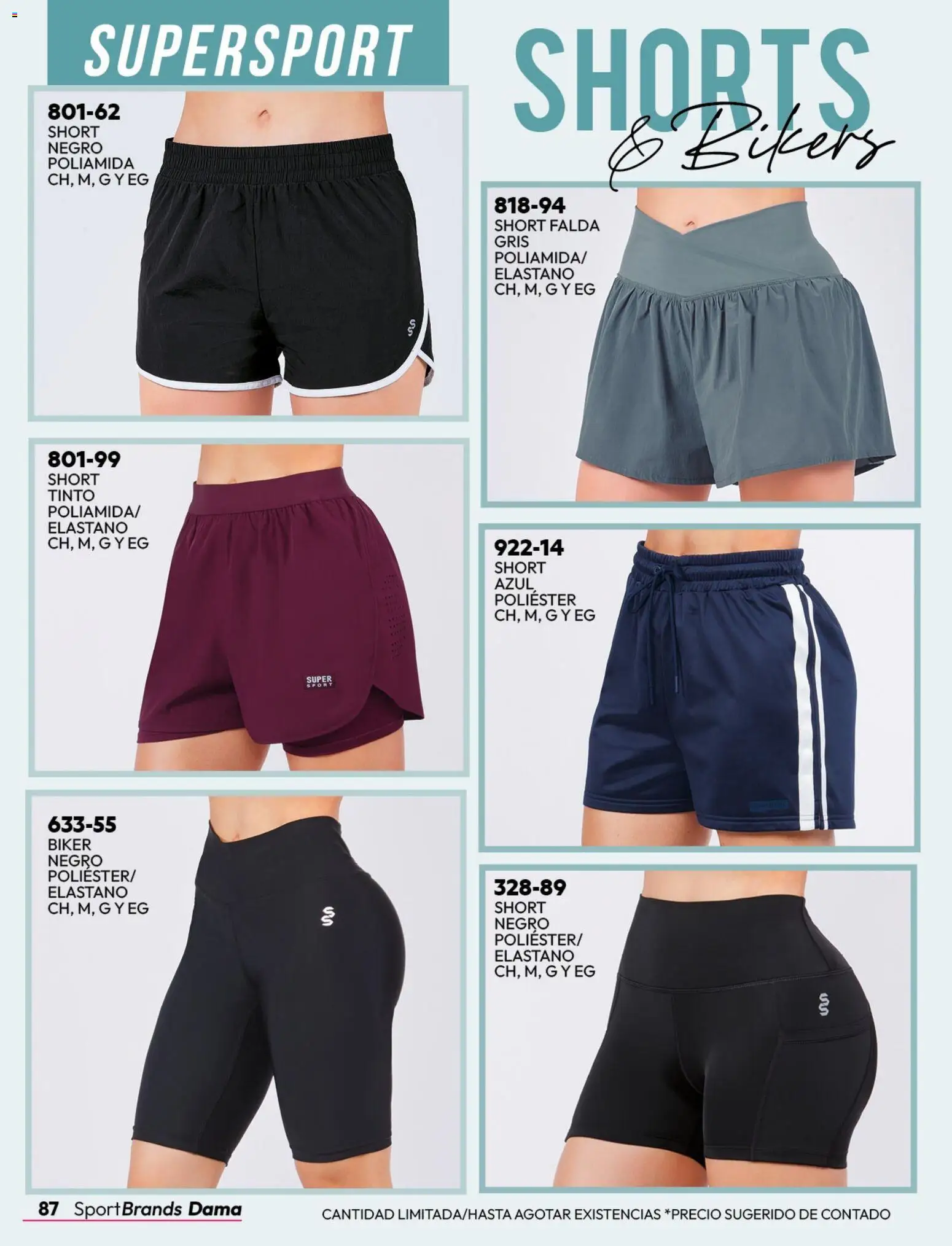 Nuevas ofertas de Cklass válidas en toda la República Mexicana desde el 08/07/2026. ¡Encuentra las mejores ofertas en Cklass catálogo Sportbrands dama! | Página: 88 | Productos: Falda, Short