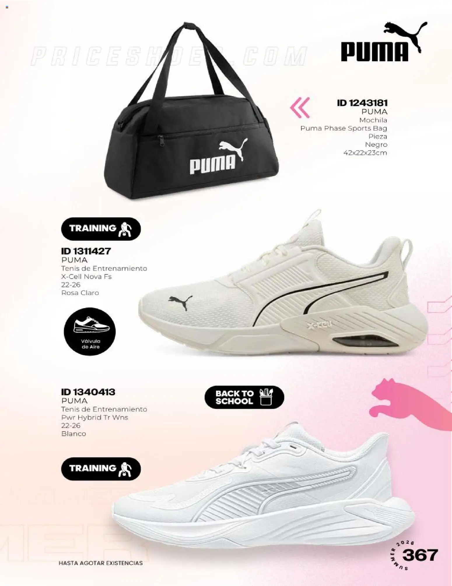Nuevas ofertas de Price Shoes válidas en toda la República Mexicana desde el 18/07/2026. ¡Encuentra las mejores ofertas en Price Shoes catálogo! | Página: 365