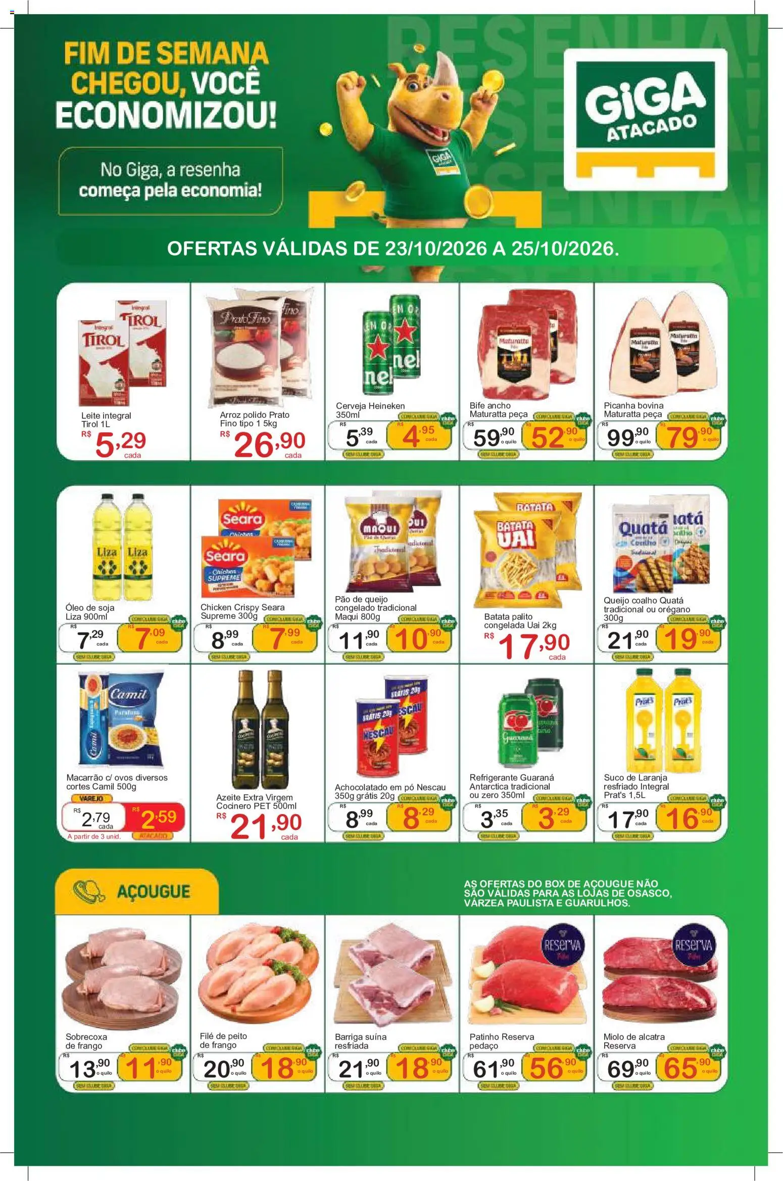 GIGA Atacado Folheto - válido de 22/10/2026 | Página: 1