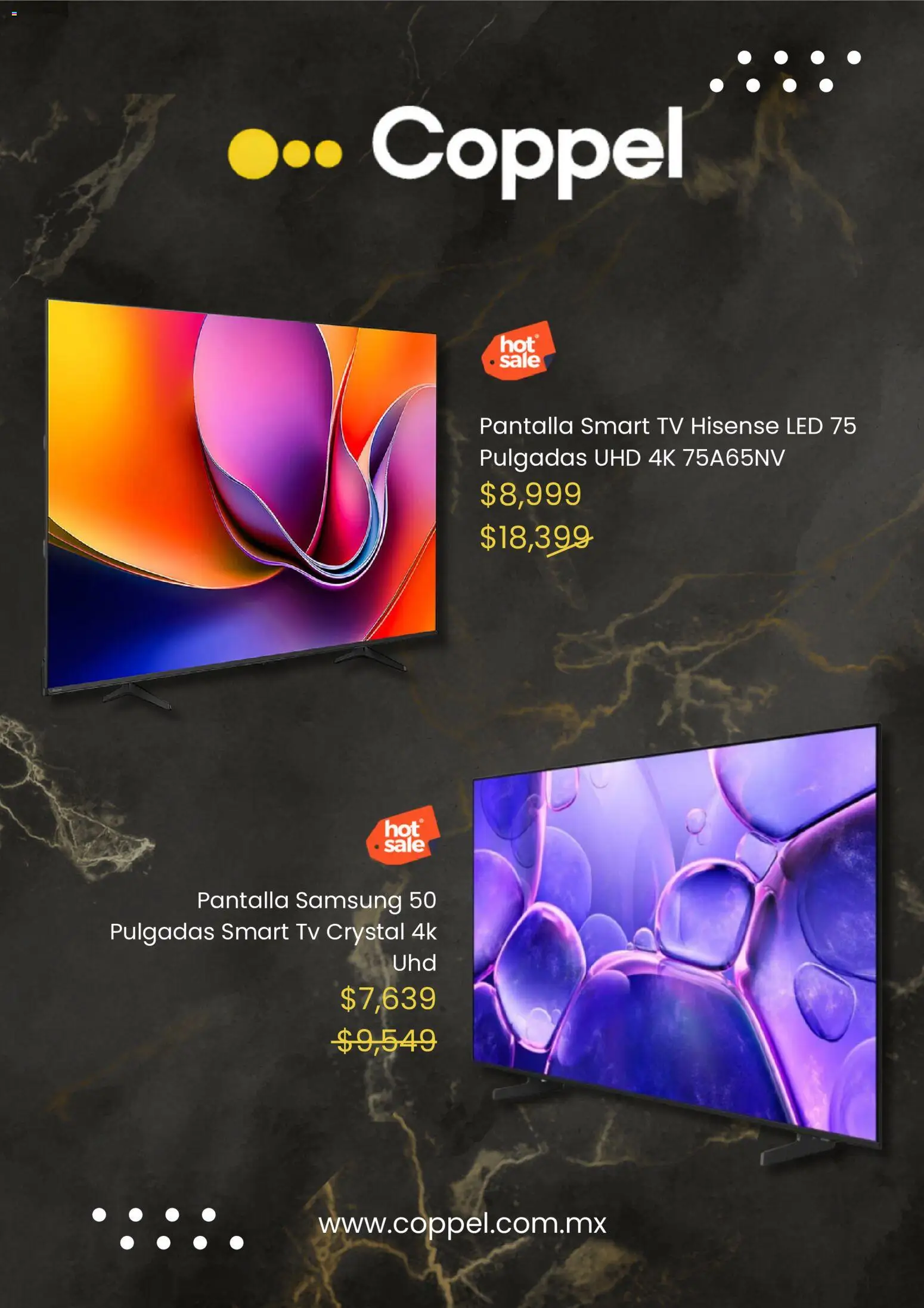 Nuevas ofertas de Coppel válidas en toda la República Mexicana desde el 25.05.2026. ¡Encuentra las mejores ofertas en Coppel Hot Sale! | Página: 3