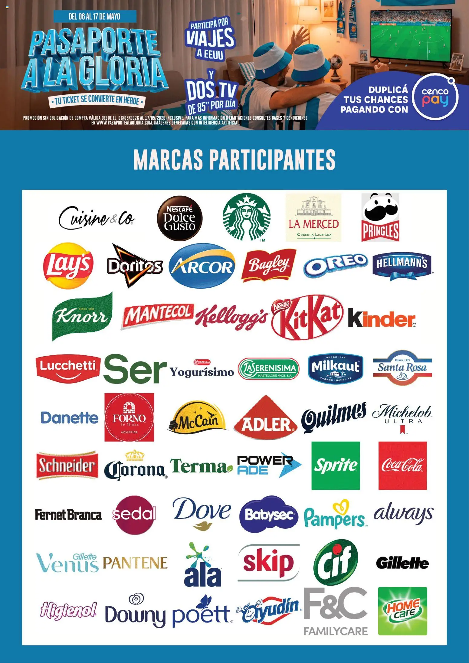Vea - Oferta Pasaporte a la Gloria  │ válido desde el 06.05.2026 | Página: 8 | Productos: Fernet