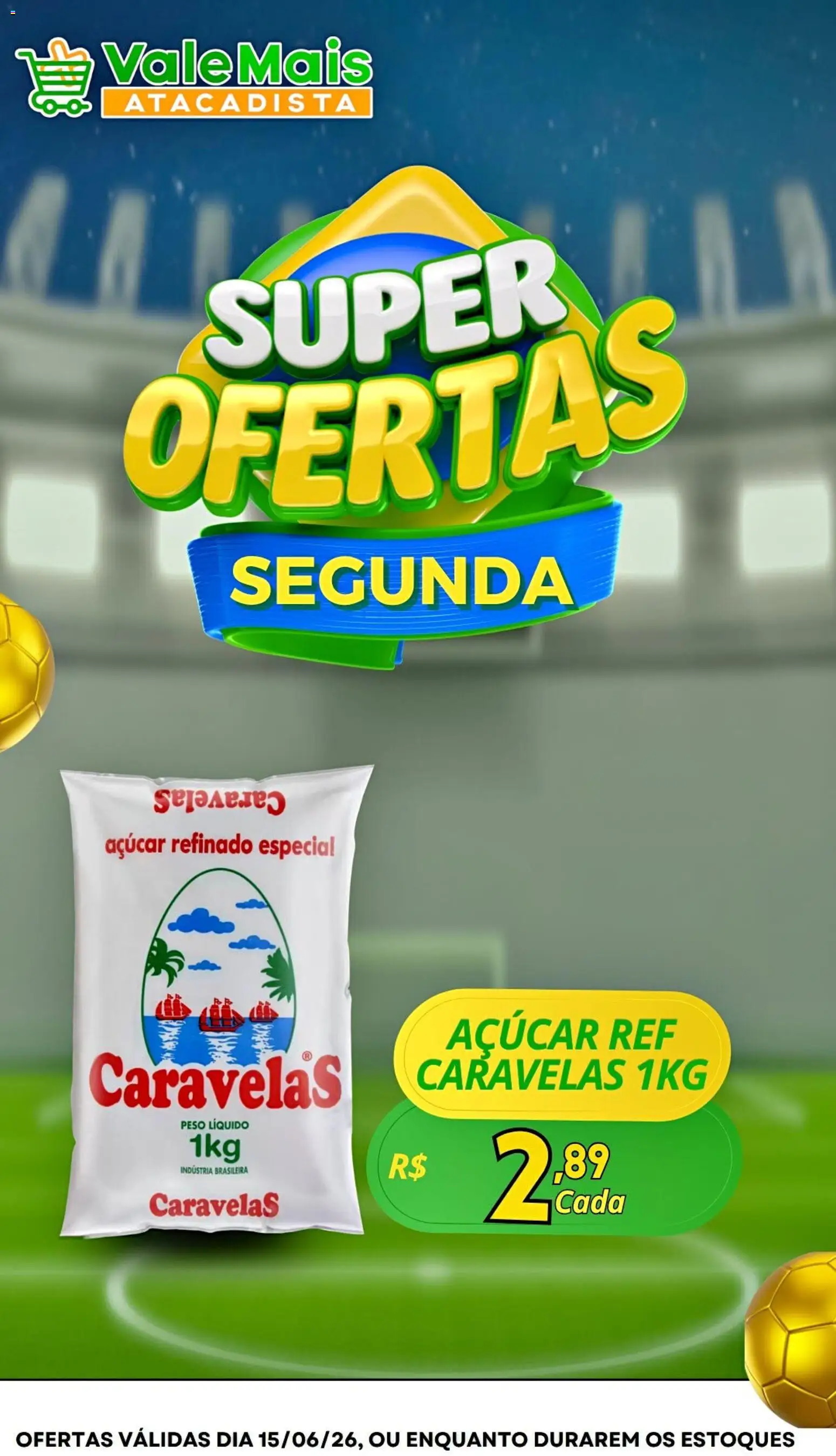 Dovale Folheto - válido de 15.06.2026 | Página: 1 | Produtos: Açúcar