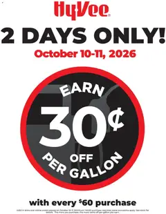 Preview of HyVee weekly ads valid from 10/10/2026
