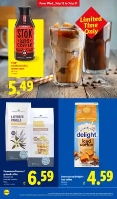 Preview of Lidl weekly ads valid from 07/15/2026 | Page: 22 | Products: Milk, Coffee, Cream