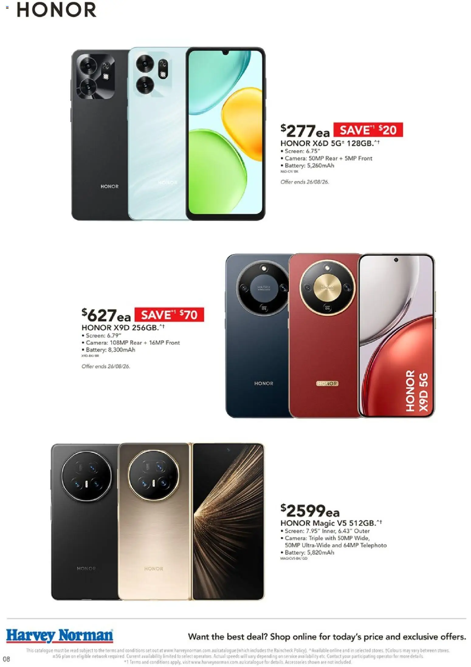 Harvey Norman catalogue - valid from 18/08/2026 | Page: 8 | Products: Battery, Accessories, Camera, Screen