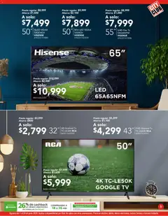 Vista previa de City Club catálogo, nuevo folleto de la tienda, válido en México a partir del 01.06.2026 | Página: 5 | Productos: Pantallas