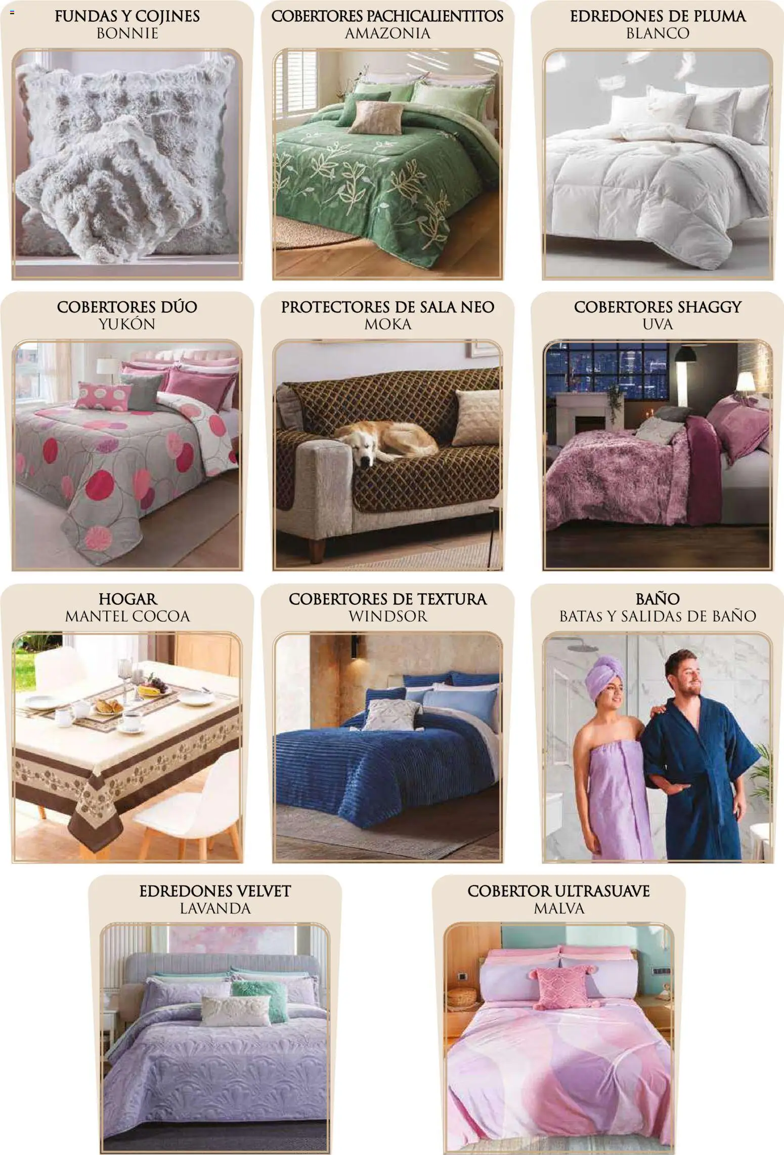 Nuevas ofertas de Colchas Concord válidas en toda la República Mexicana desde el 01/02/2026. ¡Encuentra las mejores ofertas en Colchas Concord catálogo! | Página: 4 | Productos: Mantel, Cobertor, Baño, Sala