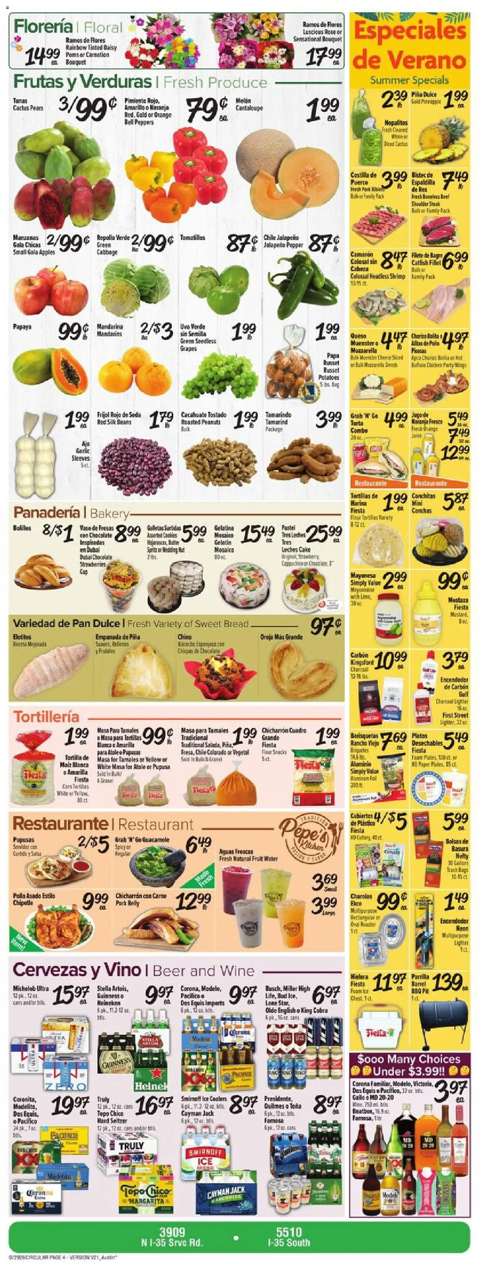 Fiesta Mart Weekly Ad - valid from 07/29/2026 | Page: 4