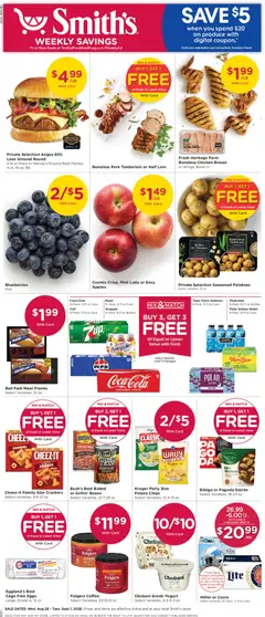 Preview of Smith's weekly ads valid from 08/26/2026