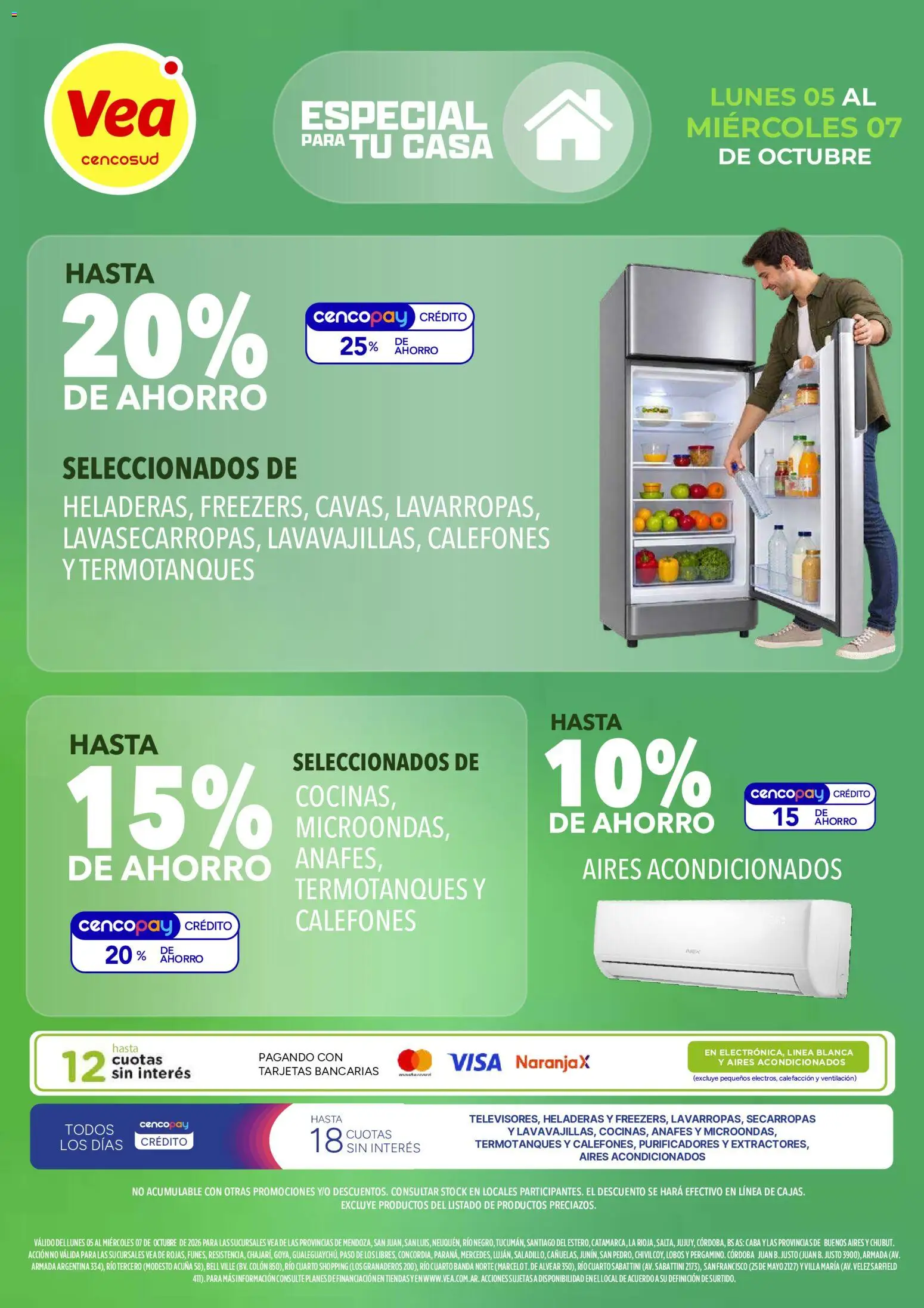Vea - Especial para tu casa │ válido desde el 05/10/2026 | Página: 1