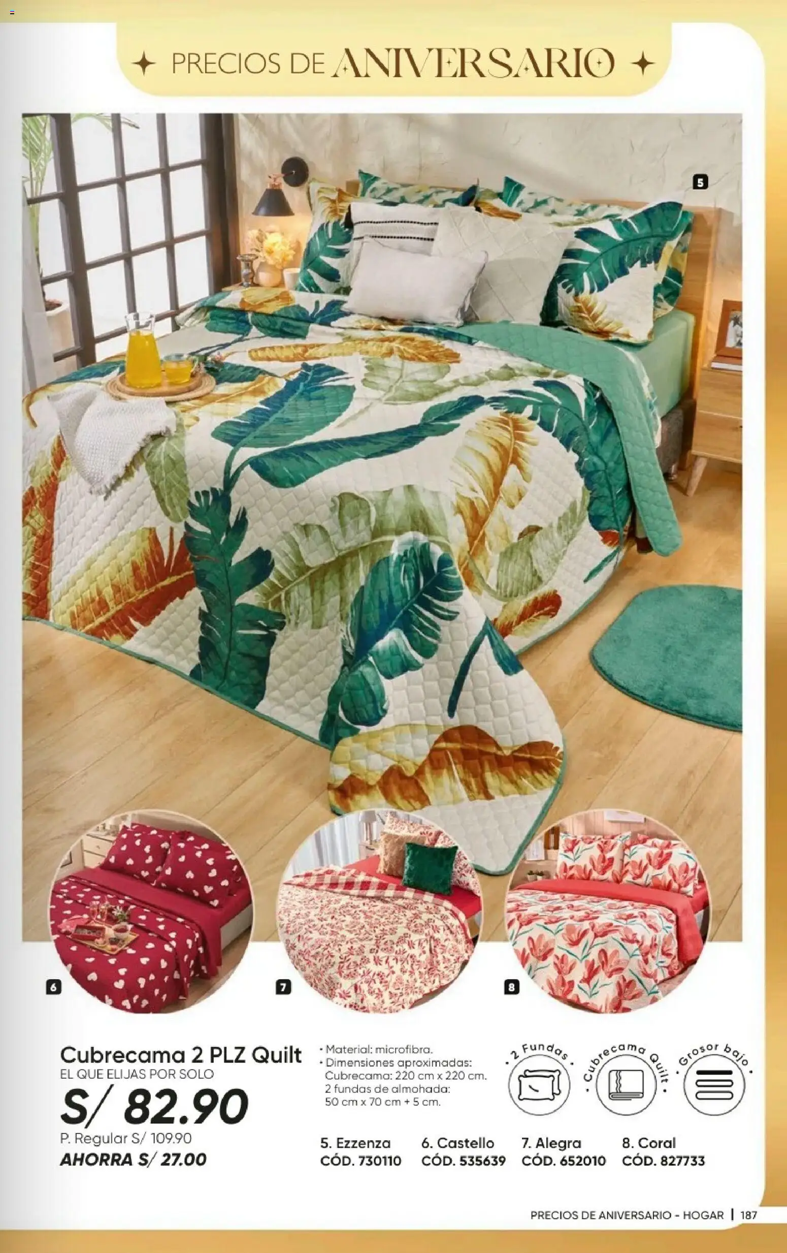 Catálogo Azzorti válido desde 20/09/2026 | Página: 189 | Productos: Almohada, Bajo