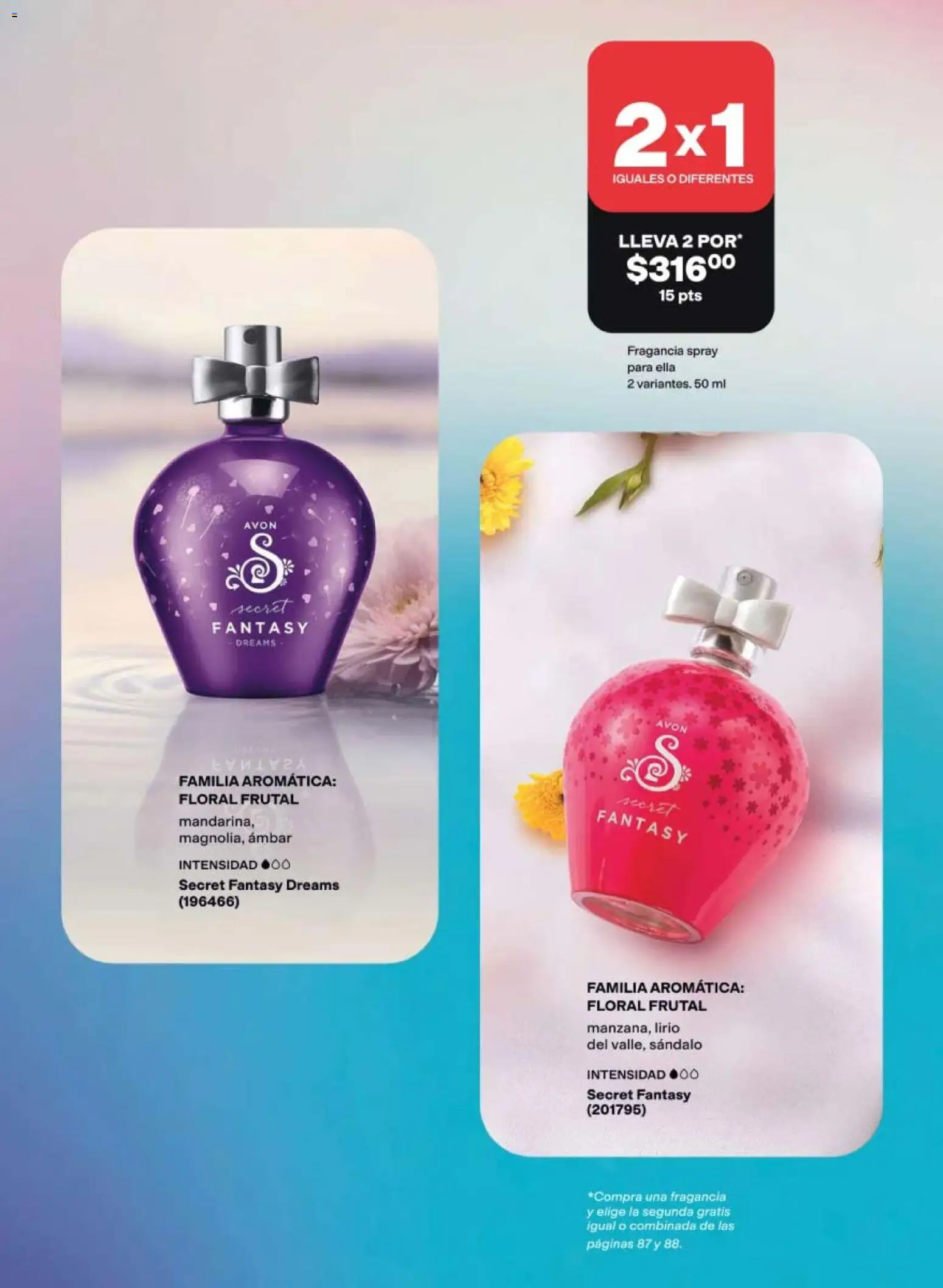 Nuevas ofertas de AVON válidas en toda la República Mexicana desde el 21/08/2026. ¡Encuentra las mejores ofertas en AVON campaña 13 2026! | Página: 85 | Productos: Fragancia