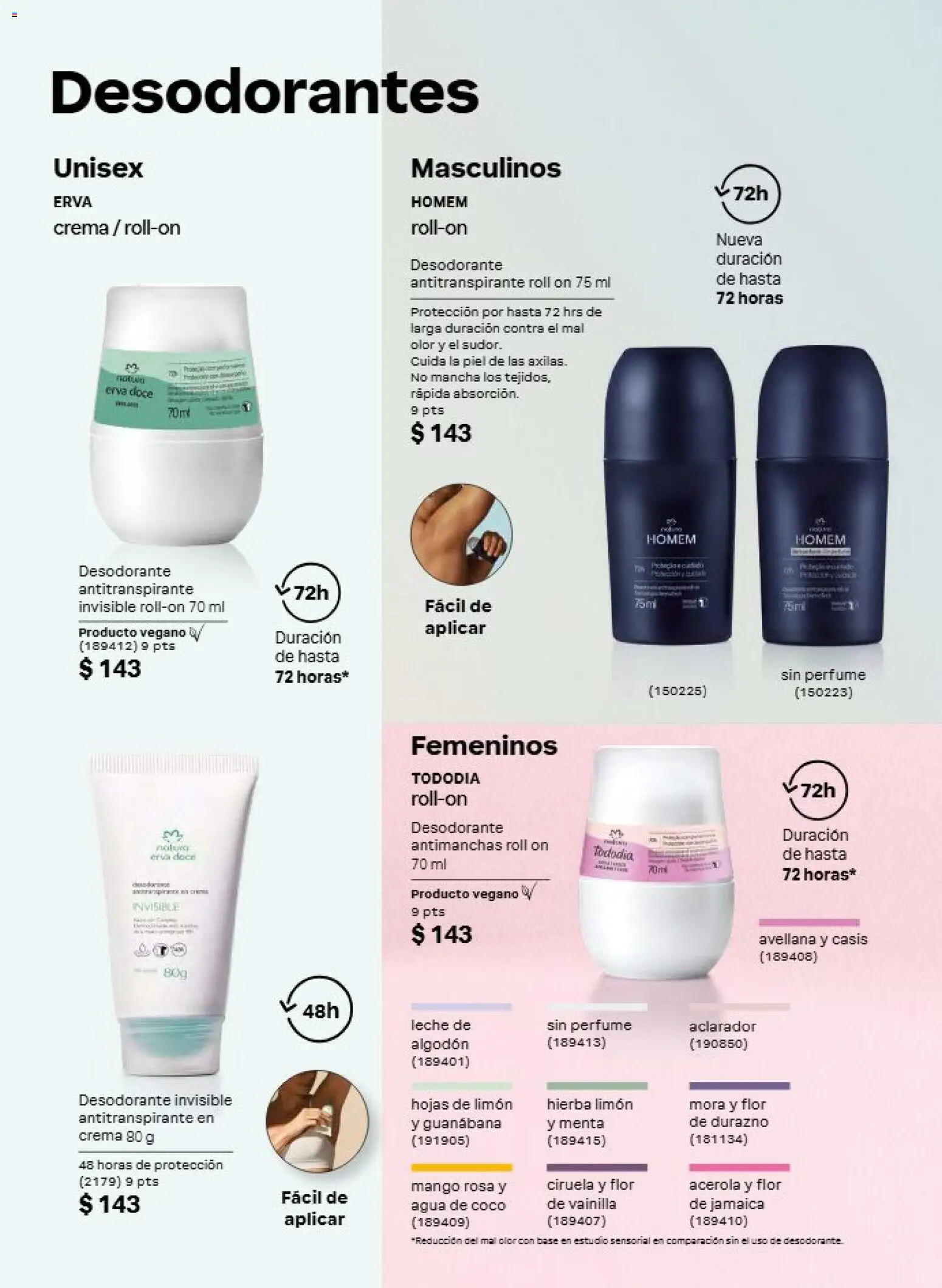 Nuevas ofertas de Natura válidas en toda la República Mexicana desde el 21/08/2026. ¡Encuentra las mejores ofertas en Natura campaña 13 2026! | Página: 140 | Productos: Durazno, Crema, Agua, Algodón