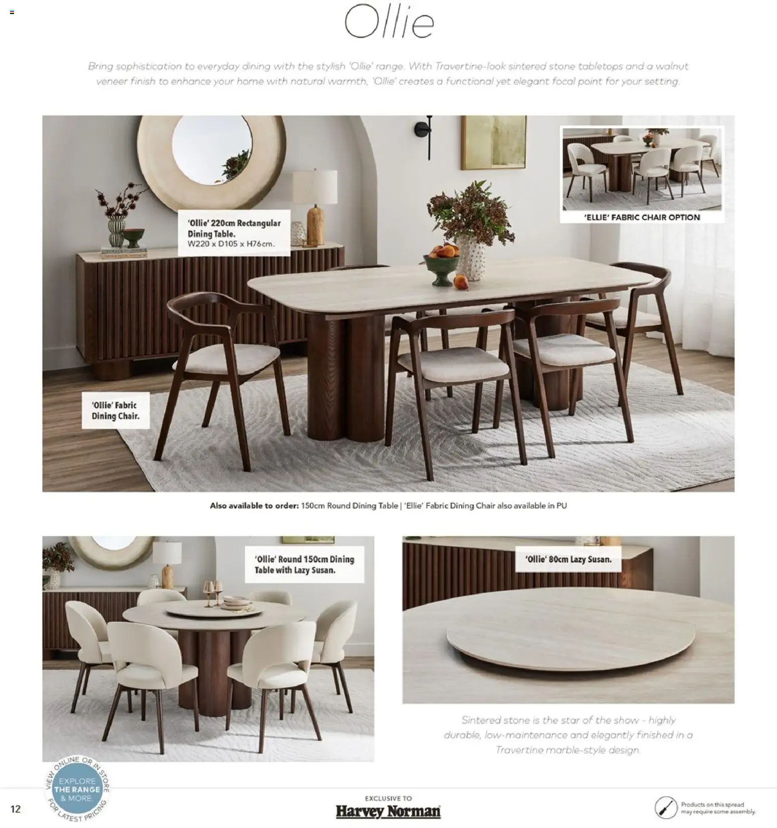 Harvey Norman catalogue - valid from 12.02.2026 | Page: 12 | Products: Table, Chair