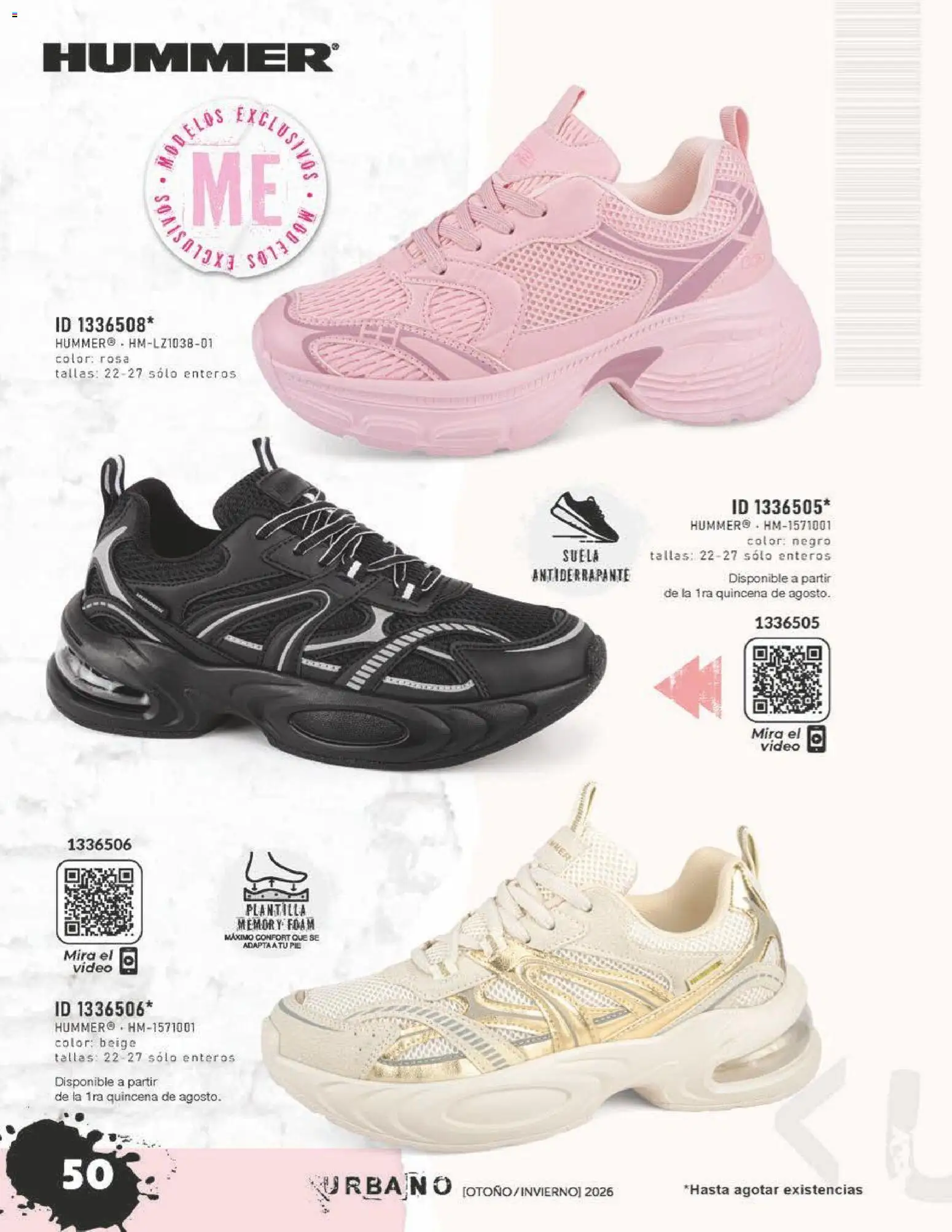 Nuevas ofertas de Price Shoes válidas en toda la República Mexicana desde el 31/07/2026. ¡Encuentra las mejores ofertas en Price Shoes catálogo Urbano! | Página: 50 | Productos: Video