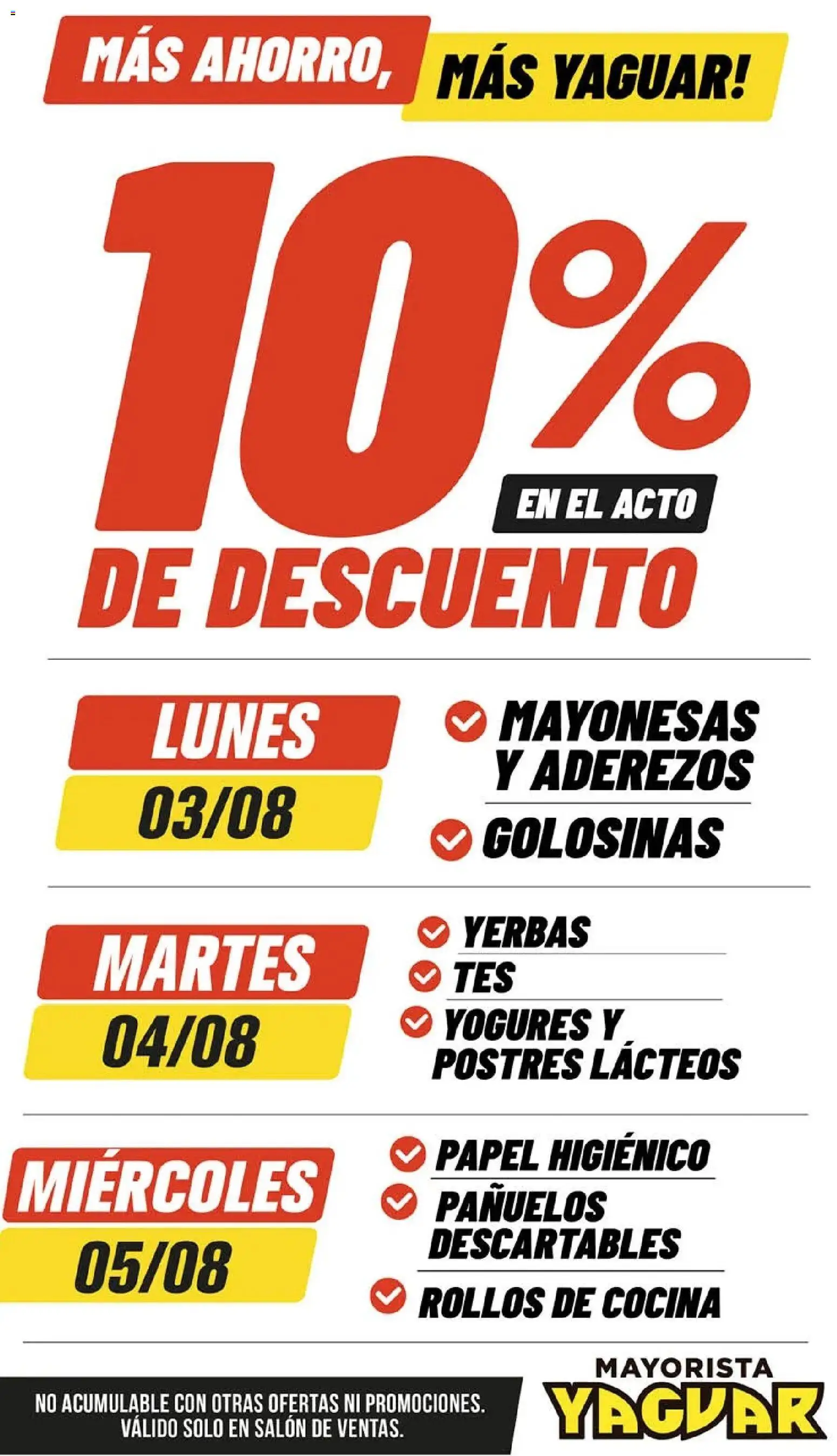 Yaguar catálogo │ válido desde el 03/08/2026 | Página: 4