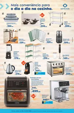 Sam's Club ofertas Casa Prática - Pré-Visualização do folheto da loja Sam's Club, válido de 08/09/2026 | Página: 2 | Produtos: Chaleira, Moedor de café, Copa, Panelas