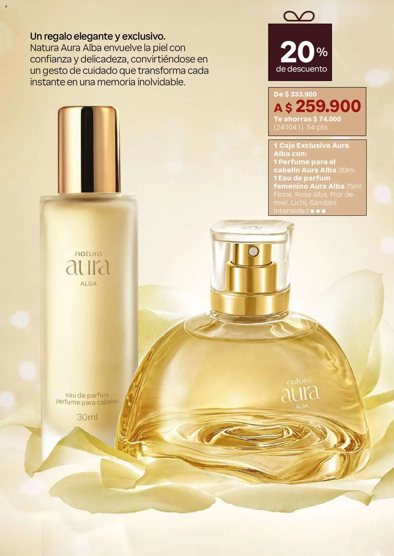 Natura revista - valida desde el 23/09/2026 | Página: 64 | Productos: Té, Caja, Perfume