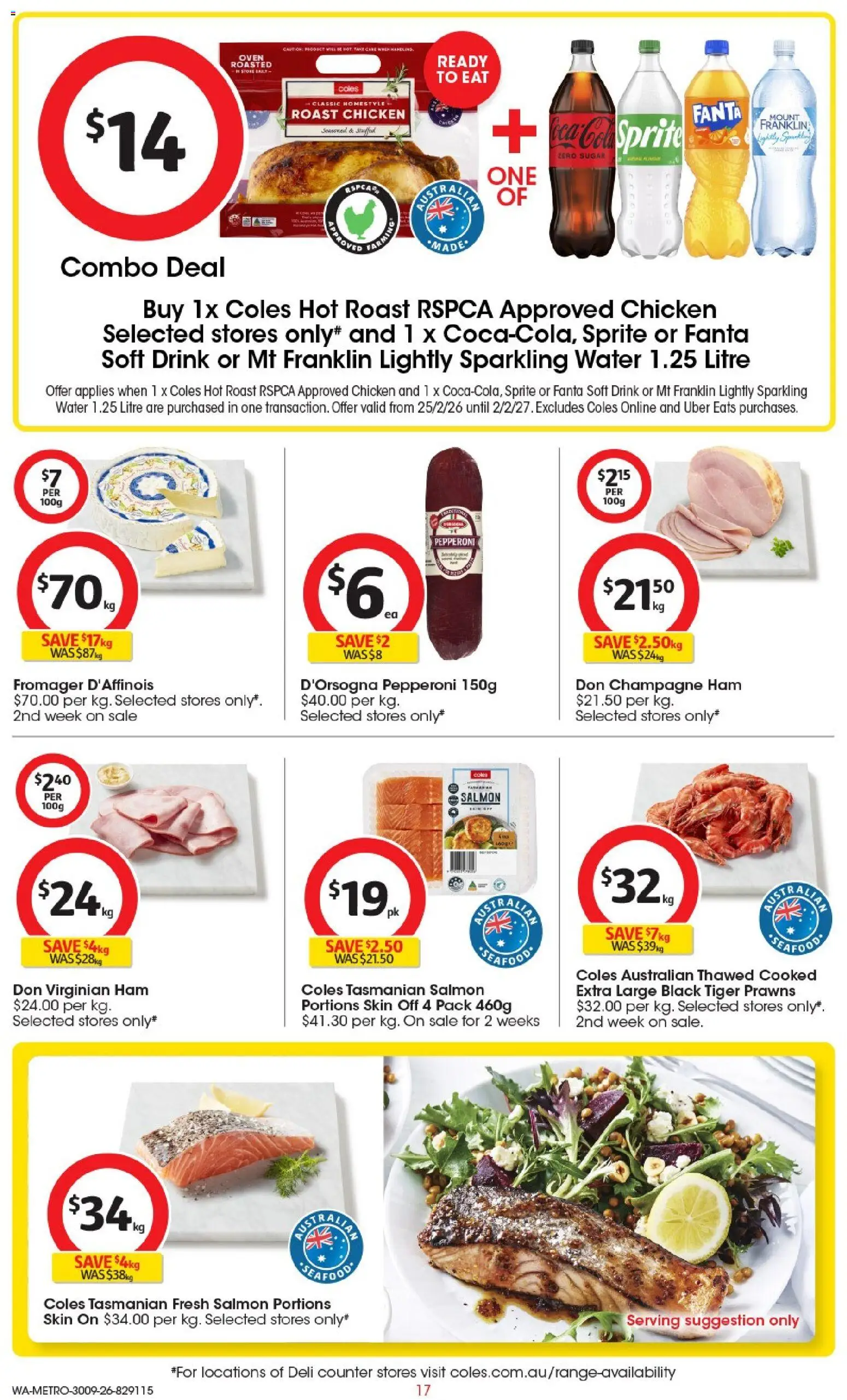Coles catalogue - valid from 30/09/2026 | Page: 17 | Products: Pork, Steak, Iron, Pork shoulder