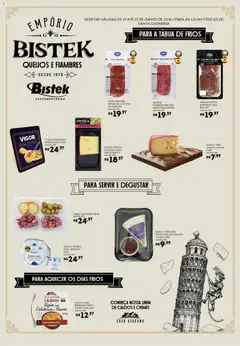Bistek Supermercados ofertas Empório - Pré-Visualização do folheto da loja Bistek Supermercados, válido de 19.06.2026