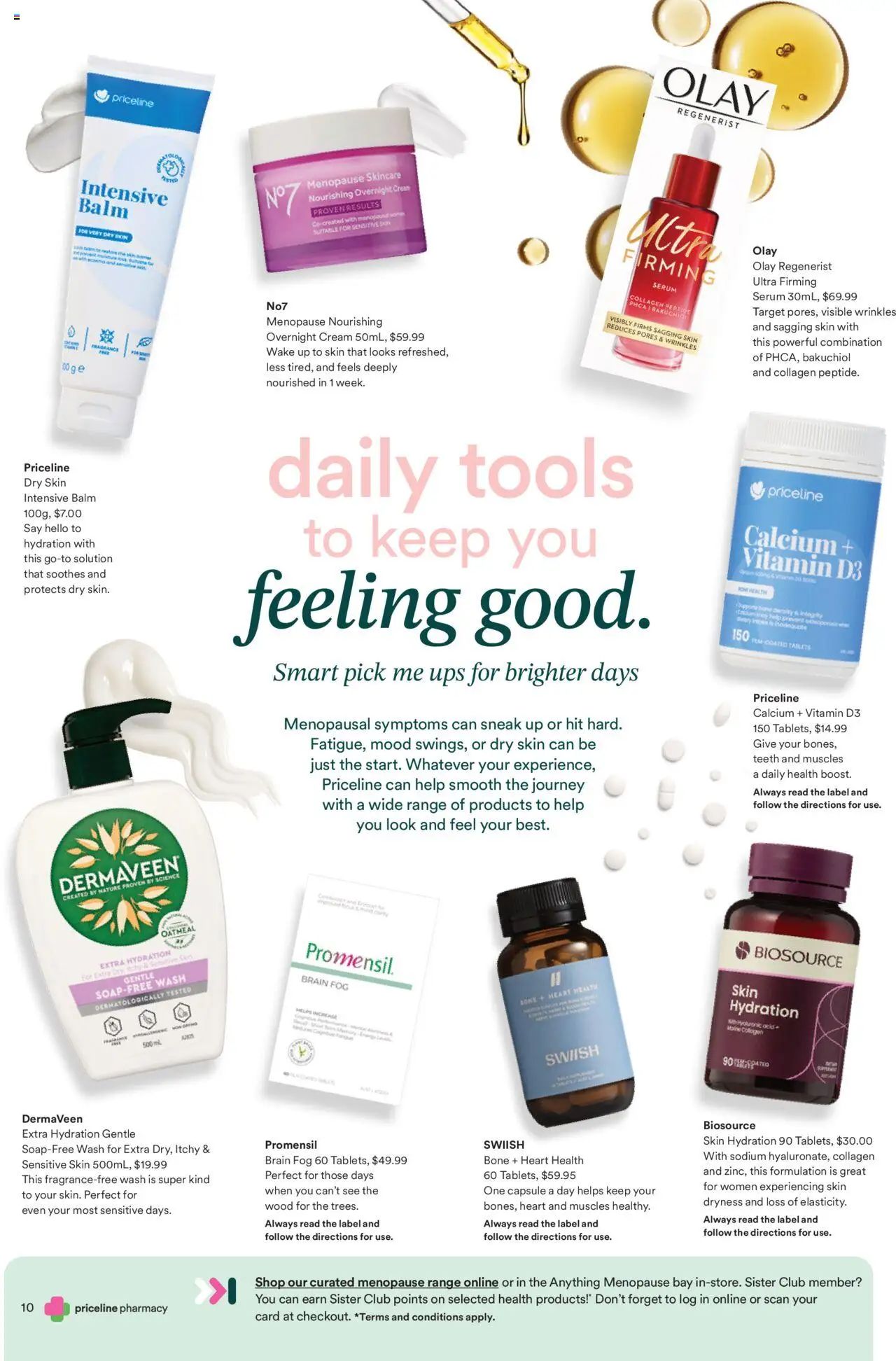 Priceline Pharmacy catalogue - valid from 02.10.2025 | Page: 10 | Products: Wood, Tools, Sensitive skin, Vitamin