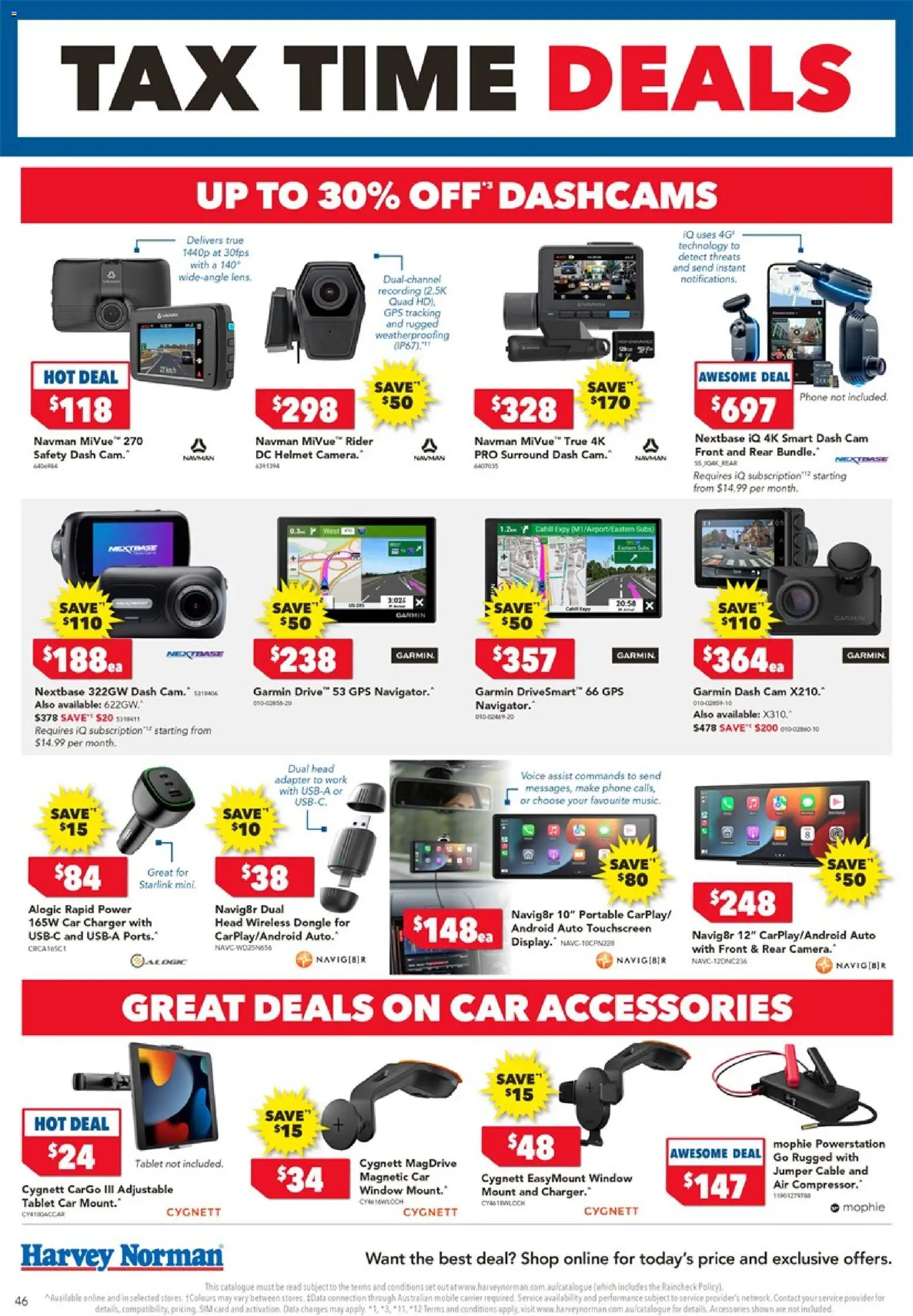 Harvey Norman catalogue - valid from 05.06.2026 | Page: 46 | Products: Charger, Accessories, Phone, Tablet