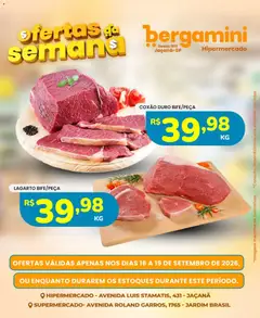 Supermercado Bergamini - Ofertas da semana - Pré-Visualização do folheto da loja Supermercado Bergamini, válido de 16/09/2026