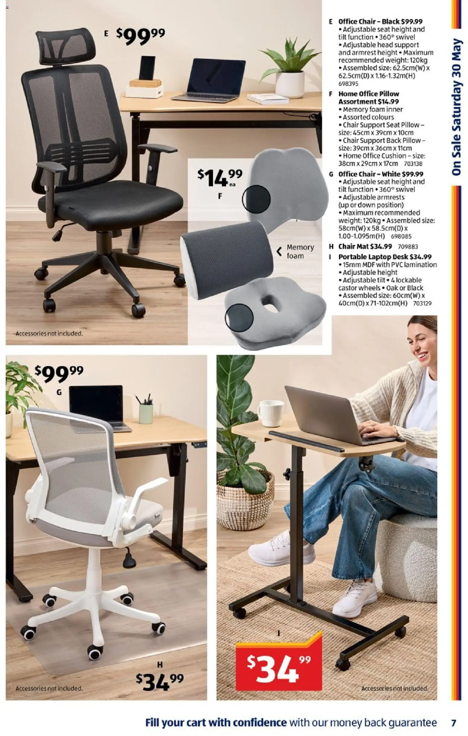 Aldi catalogue - valid from 20.05.2026 | Page: 7 | Products: Cushion, Cart, Accessories, Weight