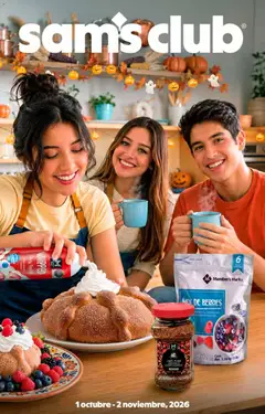 Vista previa de Sam's Club catálogo, nuevo folleto de la tienda, válido en México a partir del 01/10/2026