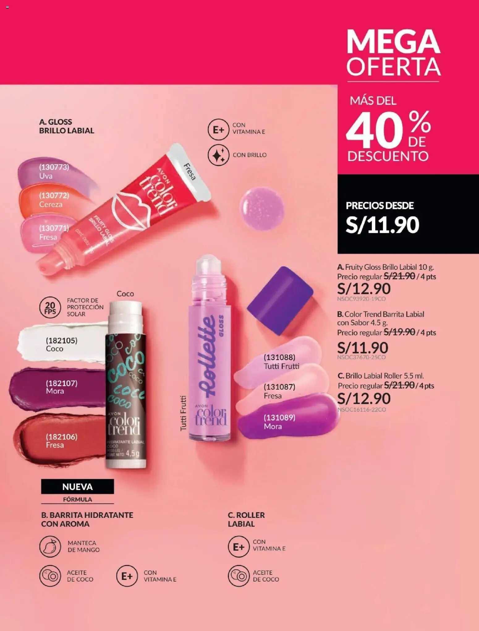 Catálogo Avon válido desde 21/04/2026 | Página: 76 | Productos: Aceite