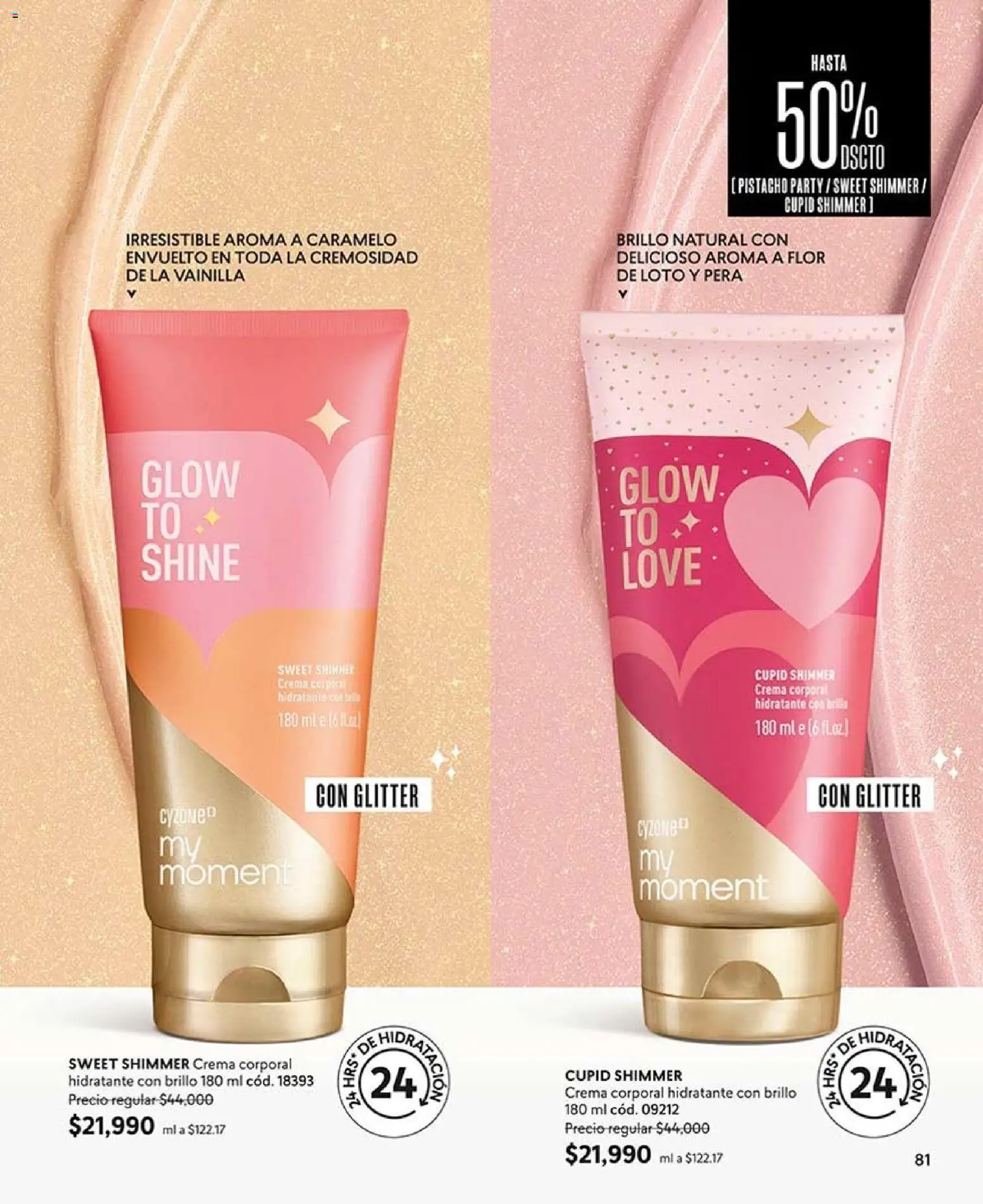 CyZone revista - valida desde el 07/09/2026 | Página: 93 | Productos: Crema, Brillo, Vainilla, Pera