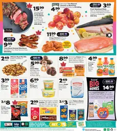 Preview of Thrifty Foods weekly flyer / circulaire from shop Thrifty Foods valid from Jul 2, 2026 | Page: 2 | Products: Beef, Chocolate, Juice, Chicken