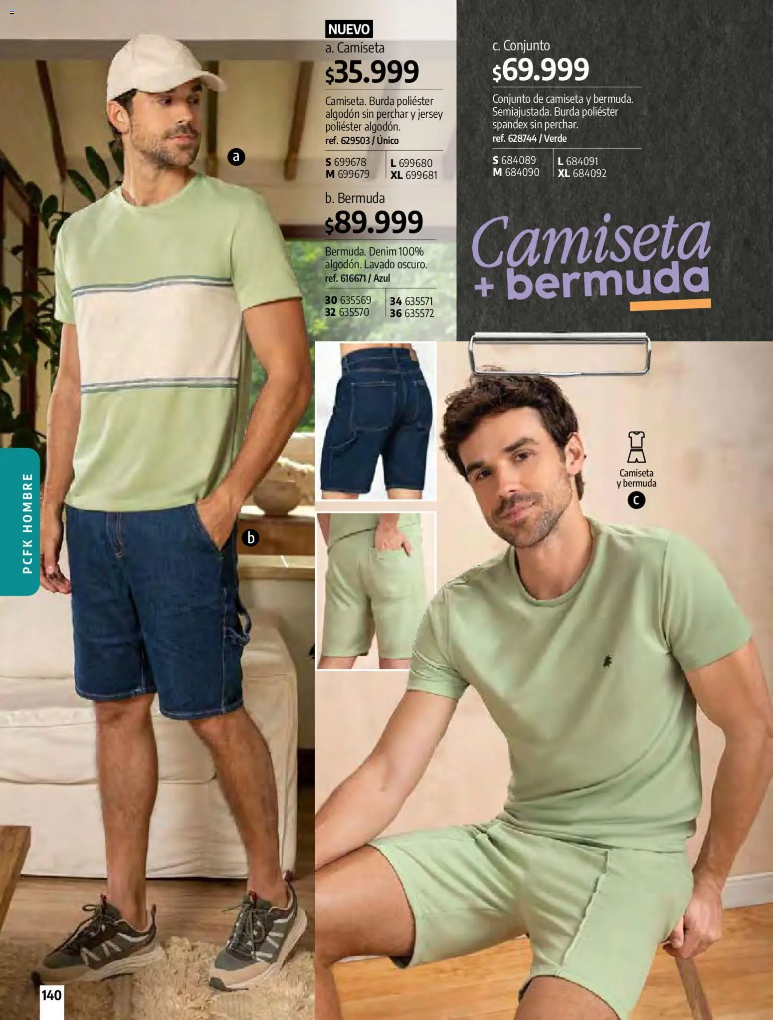 Pacifika revista - valida desde el 01.03.2026 | Página: 142 | Productos: Algodón, Bermuda, Camiseta, Conjunto