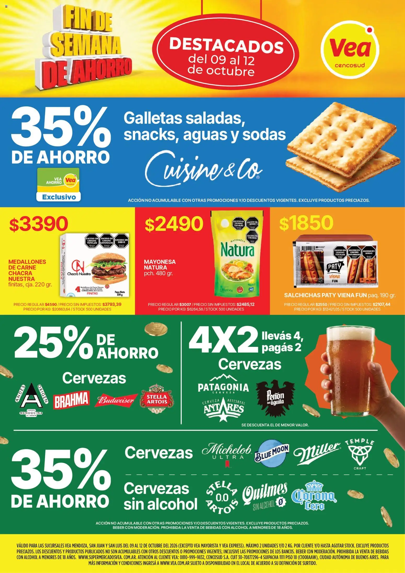 Vea - Fin de semana │ válido desde el 09/10/2026 | Página: 1