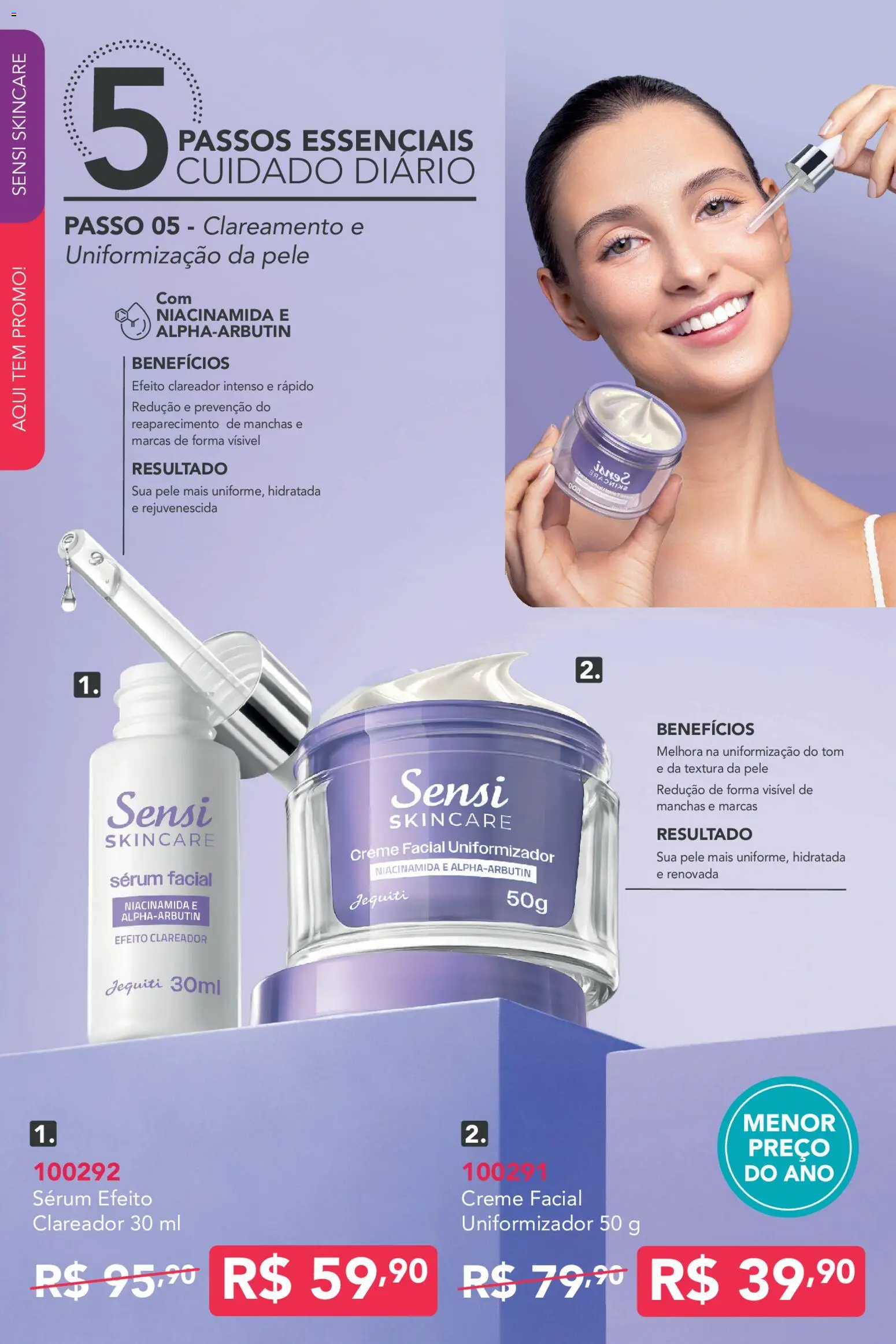 Jequiti Folheto - válido de 17/09/2026 | Página: 7 | Produtos: Creme facial, Sérum, Creme