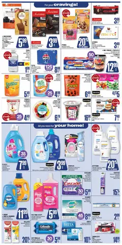 Preview of Jean Coutu weekly flyer from shop Jean Coutu valid from Jul 16, 2026 | Page: 10 | Products: Cream, Bag, Fabric softener, Milk