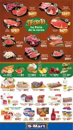 Vista previa de S-Mart folleto Juárez, nuevo folleto de la tienda, válido en México a partir del 12.06.2026