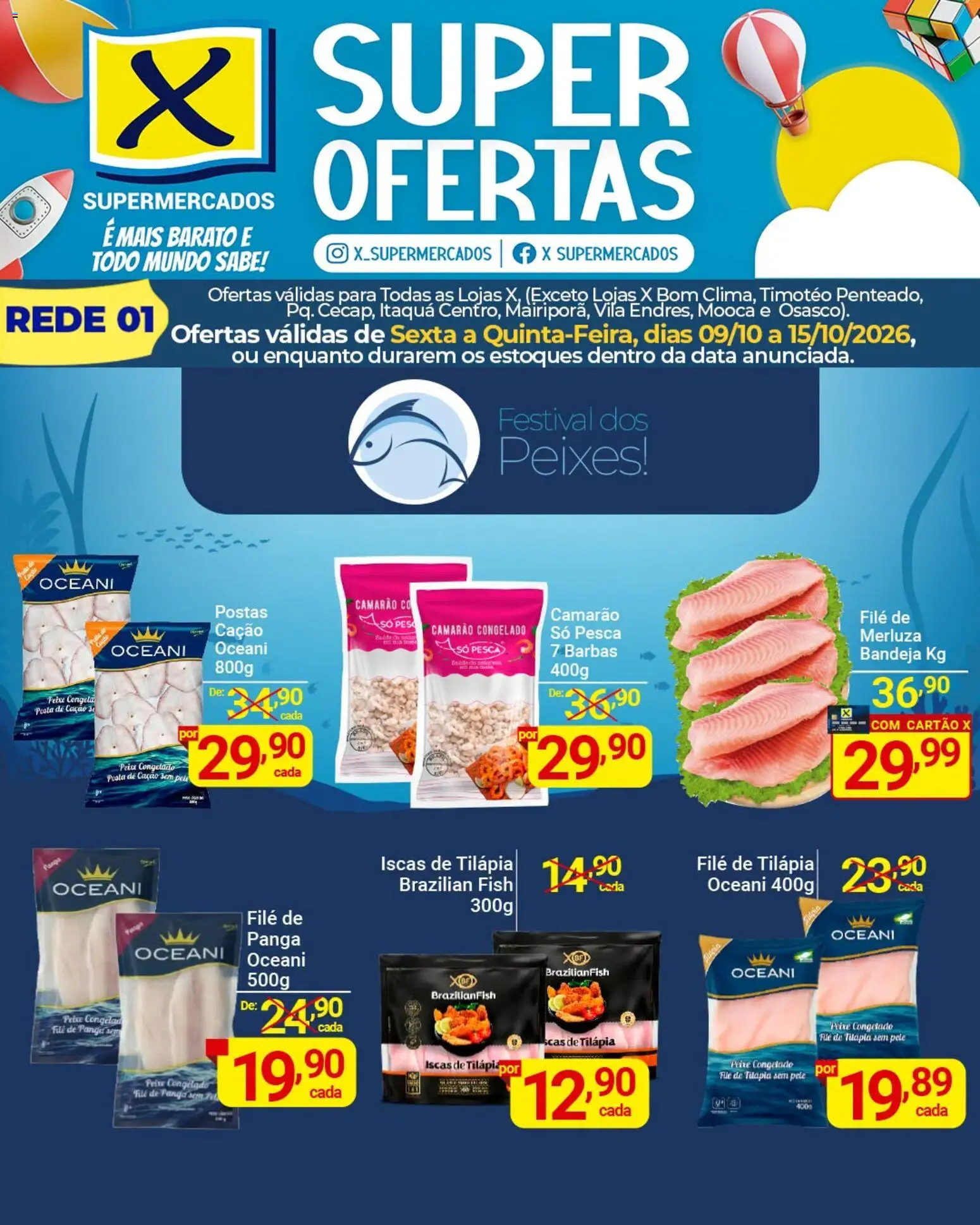X Supermercados Folheto - válido de 09/10/2026 | Página: 10
