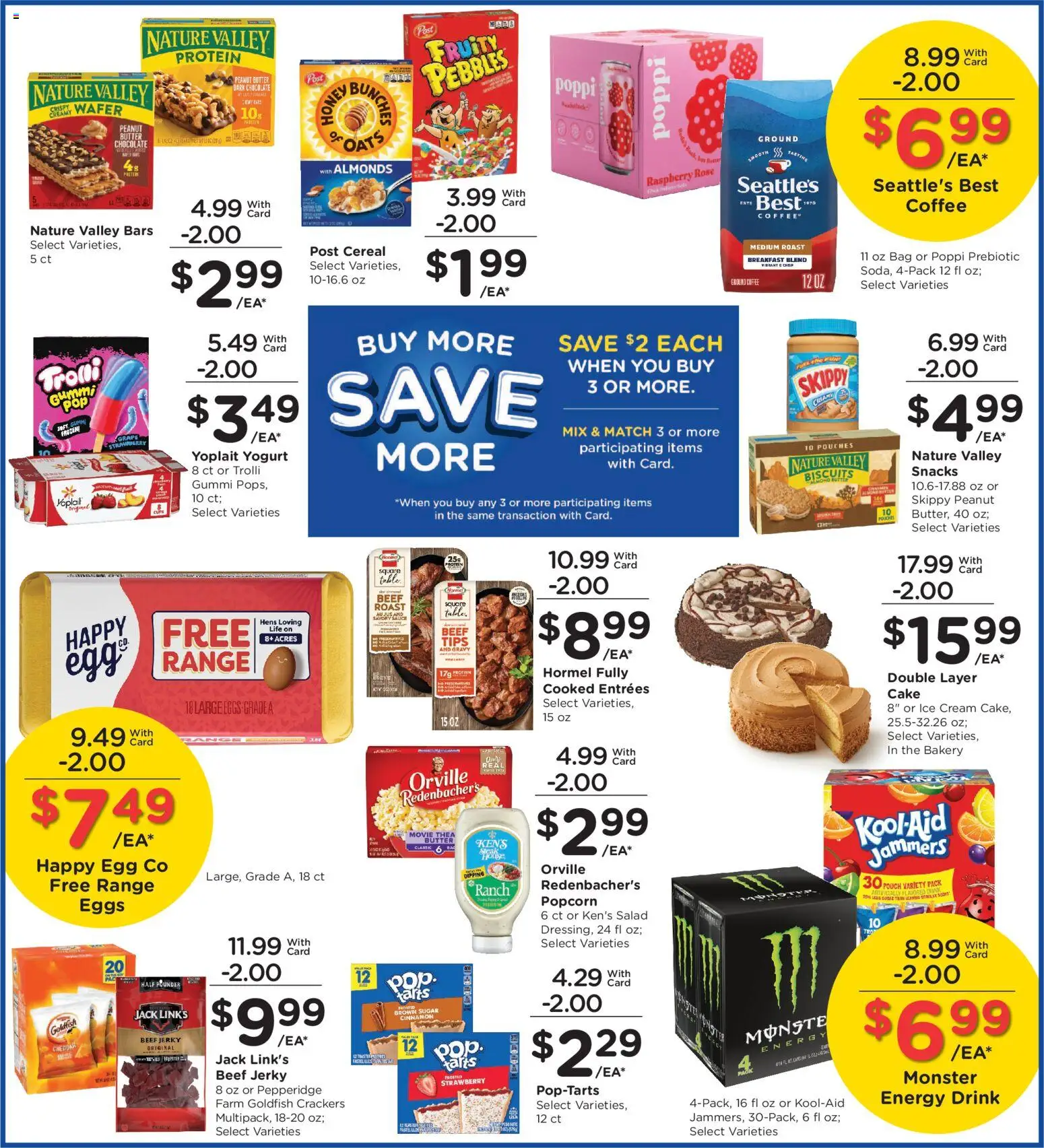 King Soopers Weekly Ad - valid from 08/19/2026 | Page: 6 | Products: Popcorn, Beef, Sauce, Cake