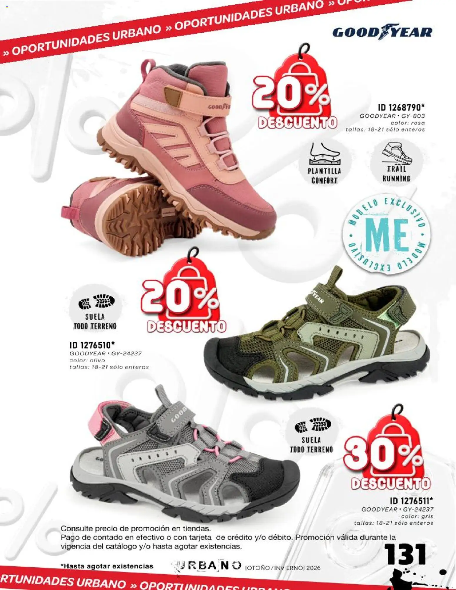 Nuevas ofertas de Price Shoes válidas en toda la República Mexicana desde el 15/10/2026. ¡Encuentra las mejores ofertas en Price Shoes catálogo Urbano! | Página: 129