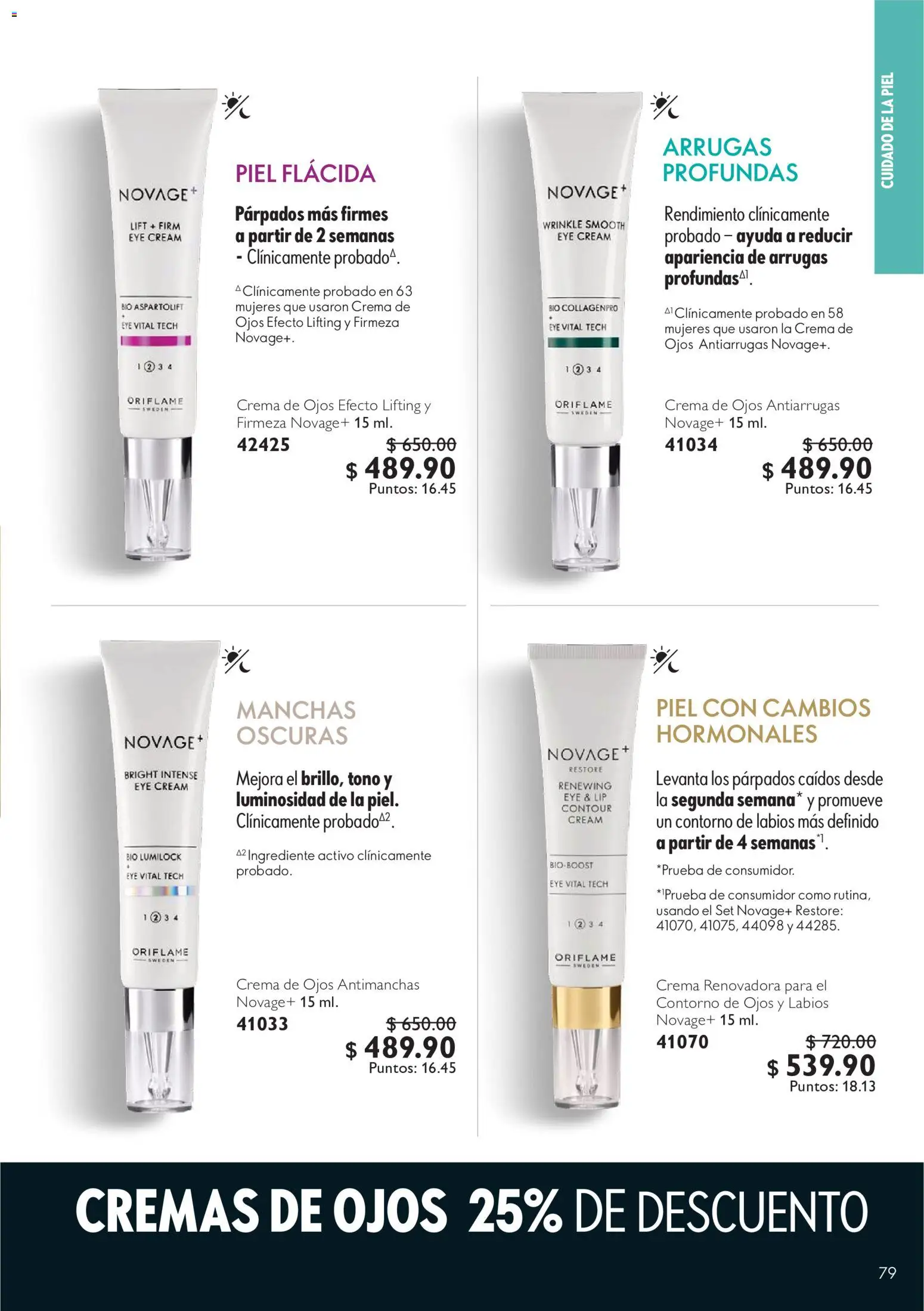 Nuevas ofertas de Oriflame válidas en toda la República Mexicana desde el 24/10/2026. ¡Encuentra las mejores ofertas en Oriflame Buen Mes! | Página: 79