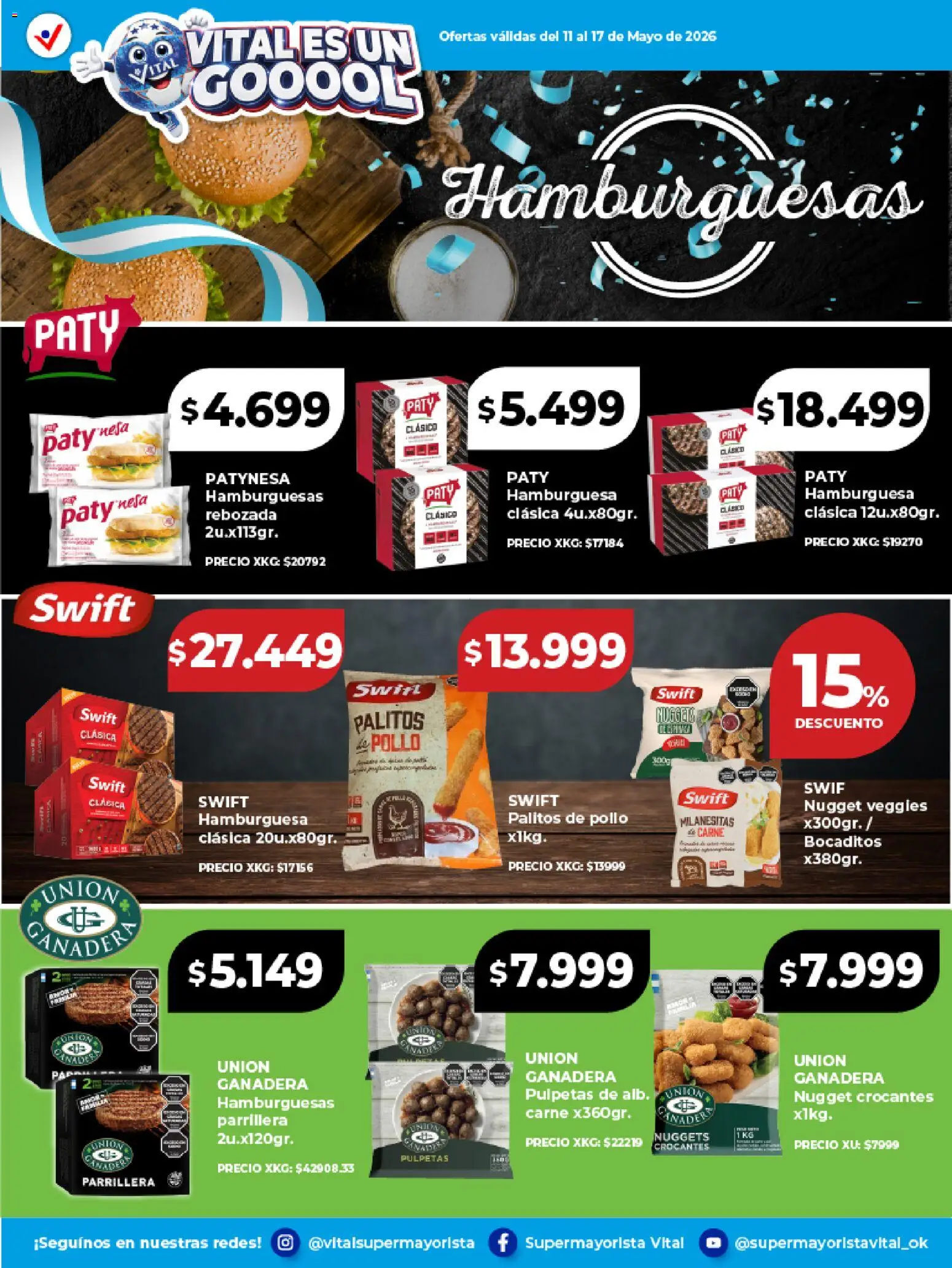 Vital Ofertas Especial de frescos  │ válido desde el 11.05.2026 | Página: 7 | Productos: Pollo