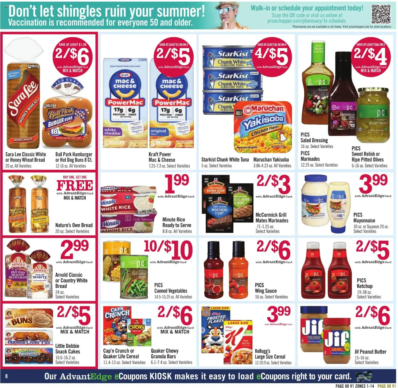 Price Chopper Weekly Ad - valid from 07.06.2026 | Page: 8 | Products: Ketchup, Salad, Mayonnaise, Sauce