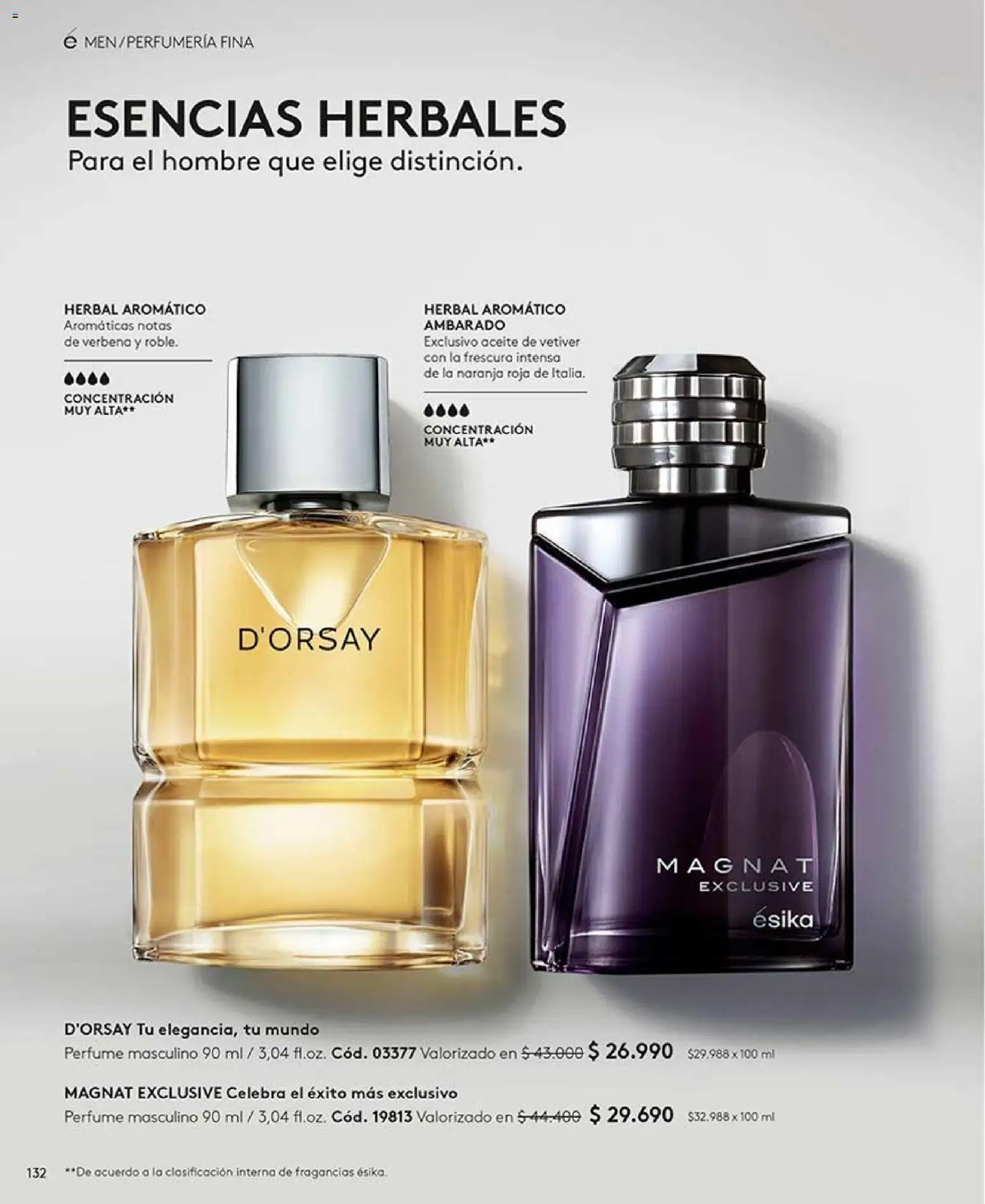 Catálogo Ésika Campaña 12 │ válido desde el 06.07.2026 | Página: 132 | Productos: Esencias, Perfume, Aceite