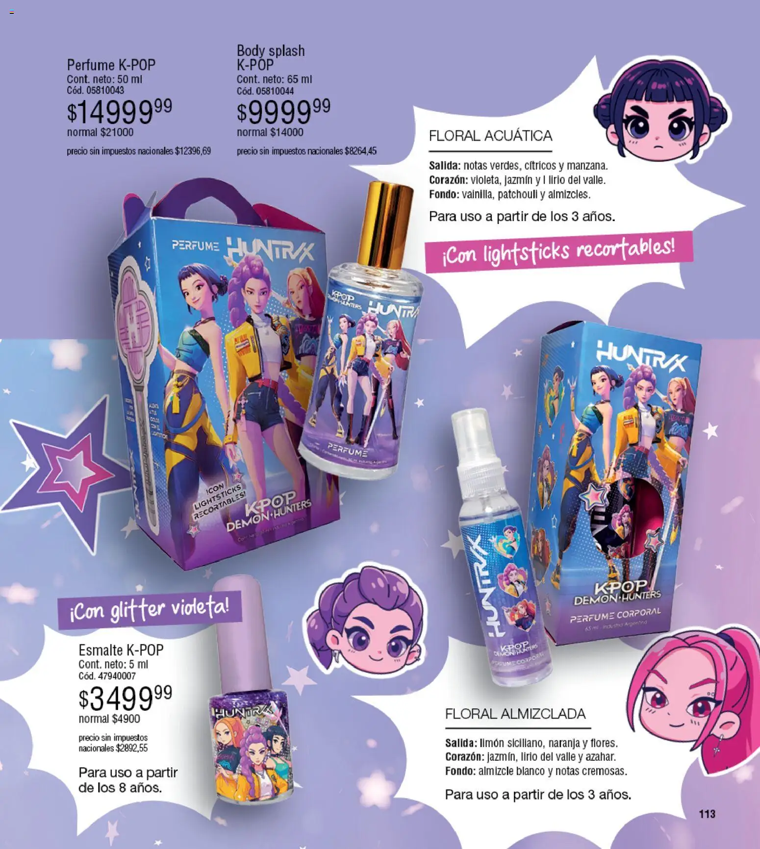 Millanel - Catálogo │ válido desde el 30/03/2026 | Página: 113 | Productos: Body, Cítricos, Perfume, Glitter