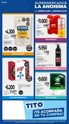 Vista previa La Anonima catálogo válido desde el 24/09/2026