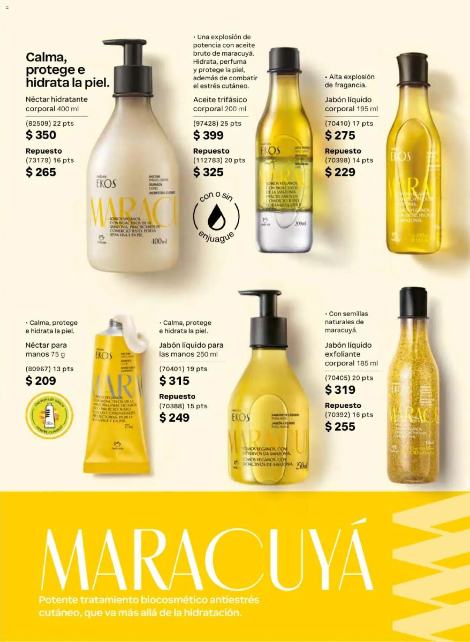 Nuevas ofertas de Natura válidas en toda la República Mexicana desde el 20/02/2026. ¡Encuentra las mejores ofertas en Natura campaña 4 2026! | Página: 93 | Productos: Jabón líquido, Aceite, Semillas, Exfoliante